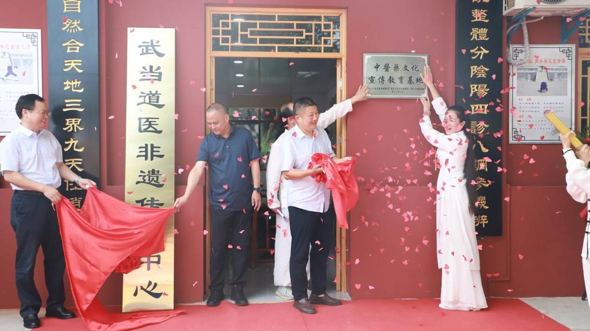 武当武术海内外推广中心授牌仪式，传承与创新融合，共促武术发展