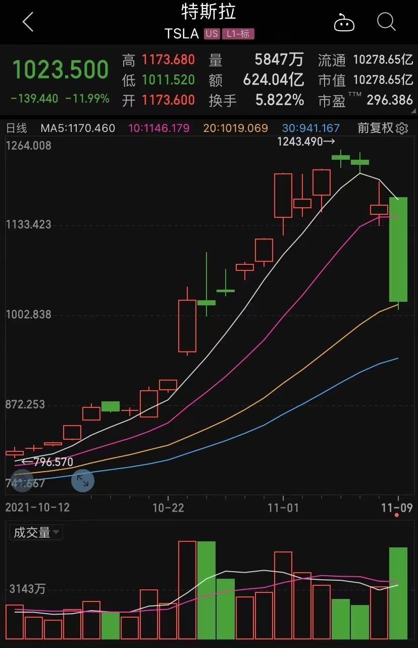 特斯拉发布会后股价下跌引发市场关注，股市调整背后的学习机会与成长契机