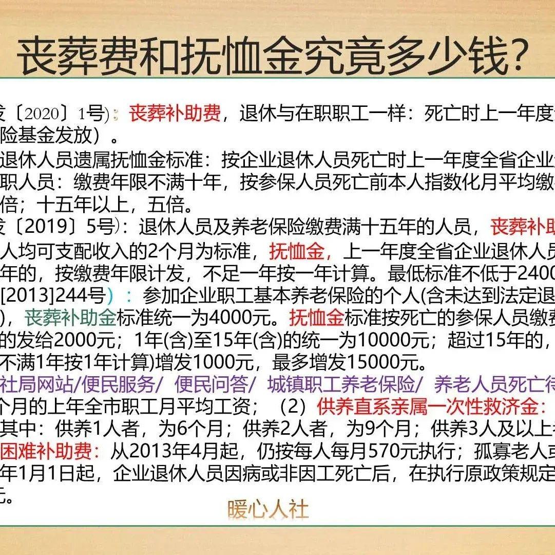 丧葬费抚恤金最新规定及步骤指南解析